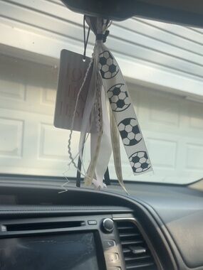soccer car tassel